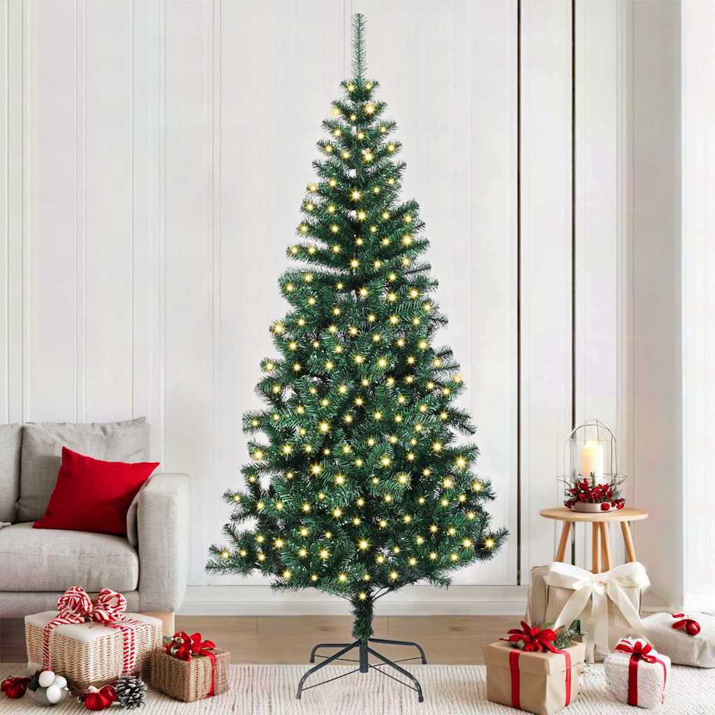 JUNG Vida Künstlicher vorbeleuchteter Weihnachtsbaum Grün 210 cm