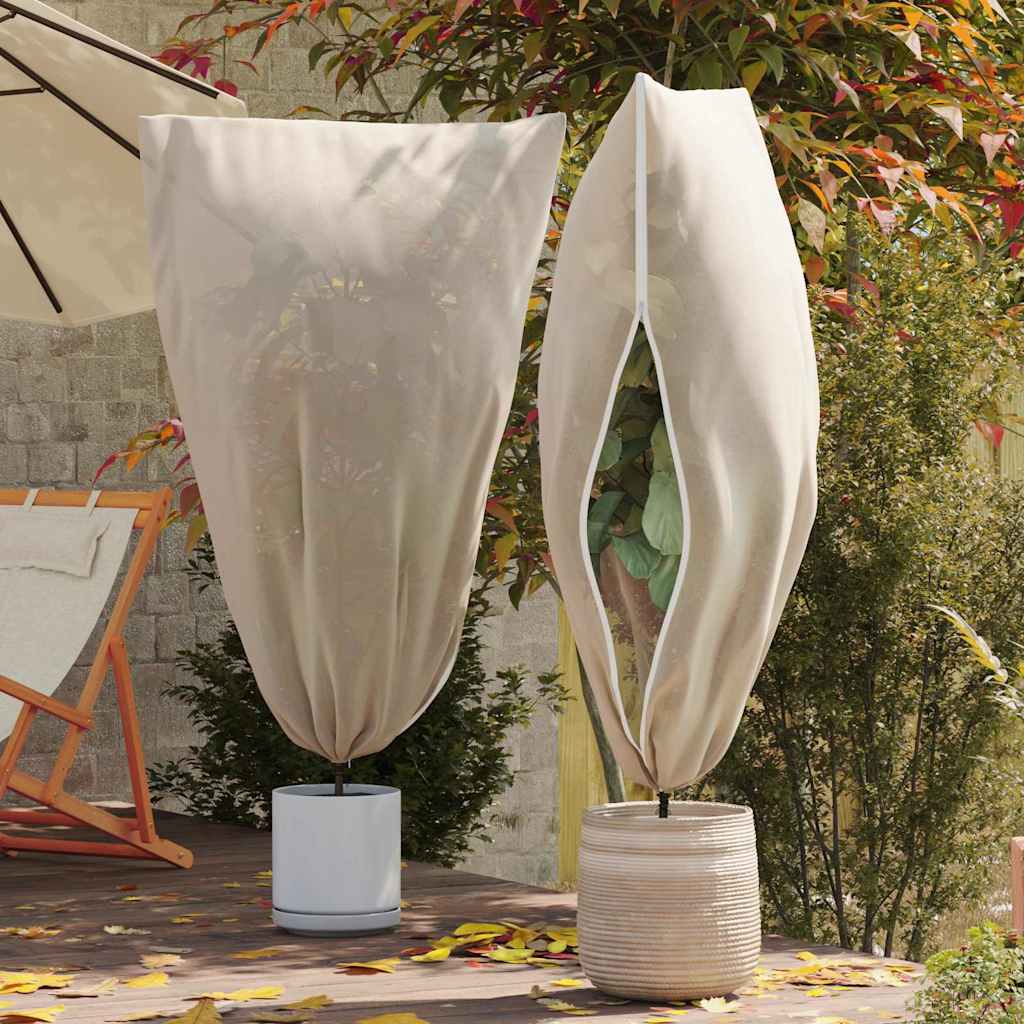 JUNG Vida Winterschutz fur Pflanzen 5 pcs Beige 1,8 x 1,2 m Vliesstoff