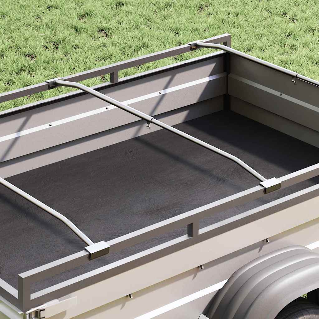 JUNG Vida Planehalterung für Anhänger 3 pcs Silber 130-210 cm Aluminium