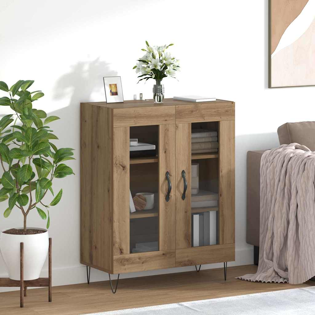 JUNG Vida Sideboard Artisan-Eiche 69,5 x 34 x 90 cm Holzwerkstoff