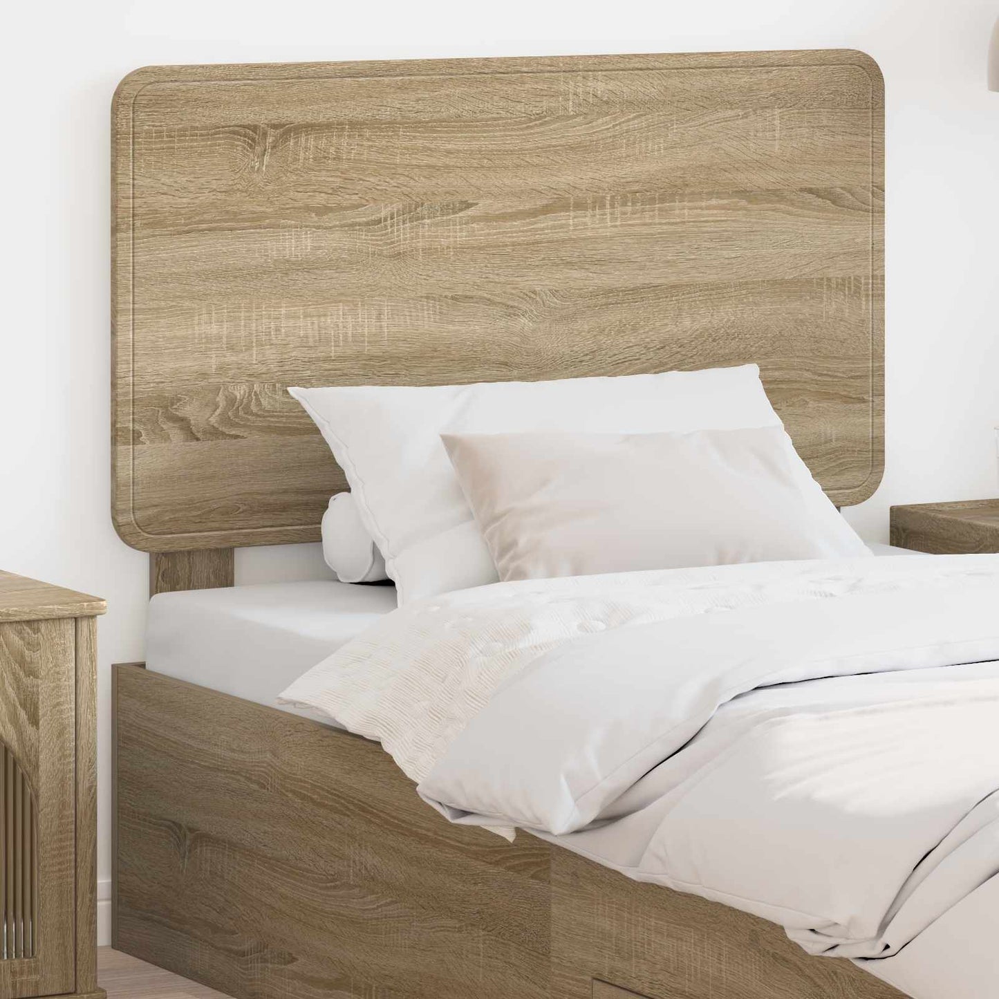 JUNG Vida Kopfteil mit Kopfteil Sonoma-Eiche 90 cm Holzwerkstoff