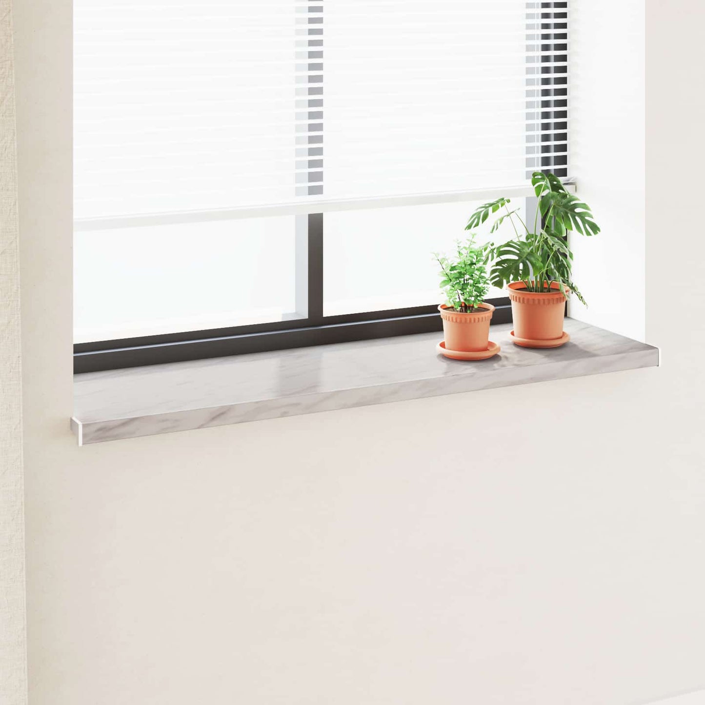 JUNG Vida Fensterbank Marmor Text -enure 140 x 40 x 4,5 cm PVC