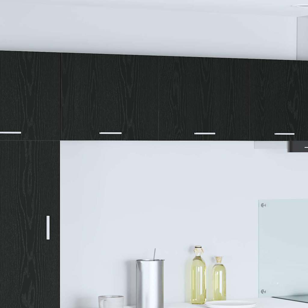 JUNG Vida Hängeschrank 2 pcs Schwarze Eiche und Weiß 50 x 31 x 40 cm