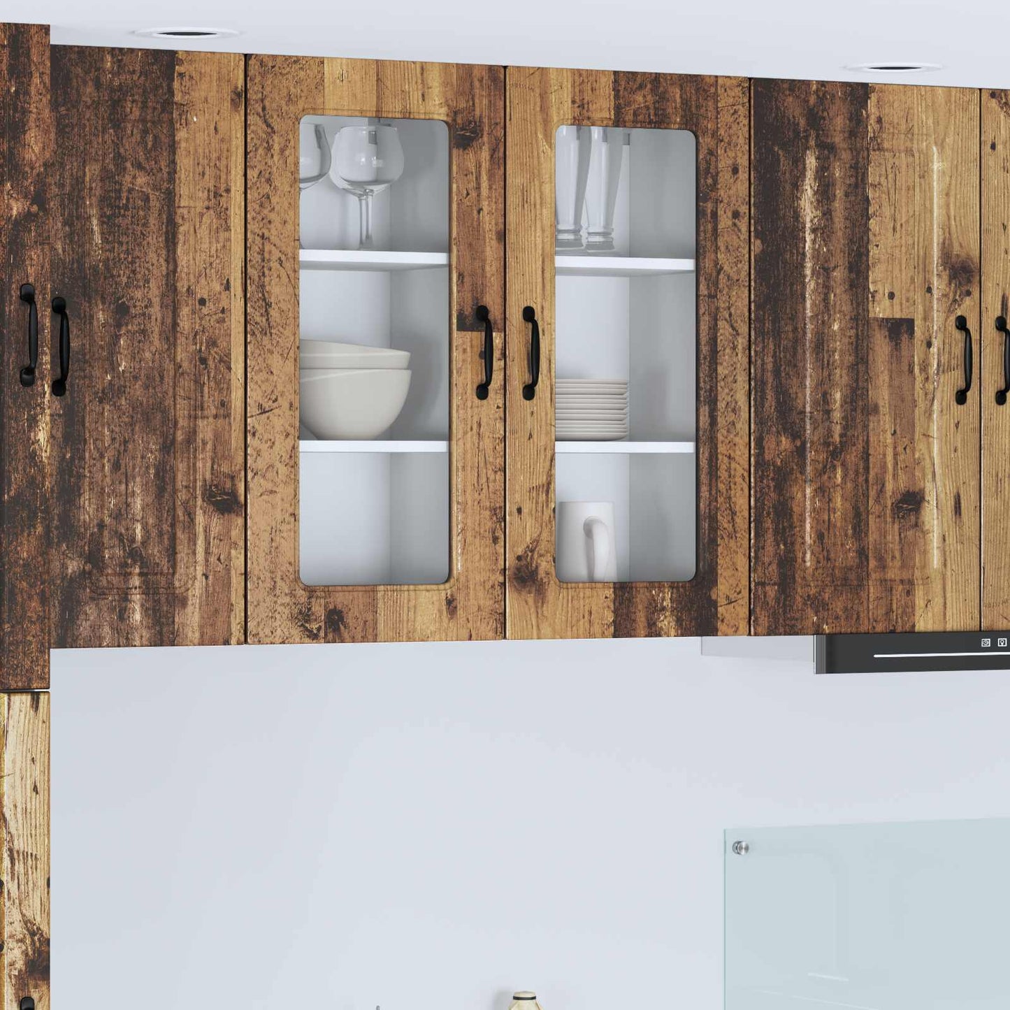 JUNG Vida Küchenschrank mit Speicher Kalmar 2 pcs Altholz 40 x 31 x 80 cm
