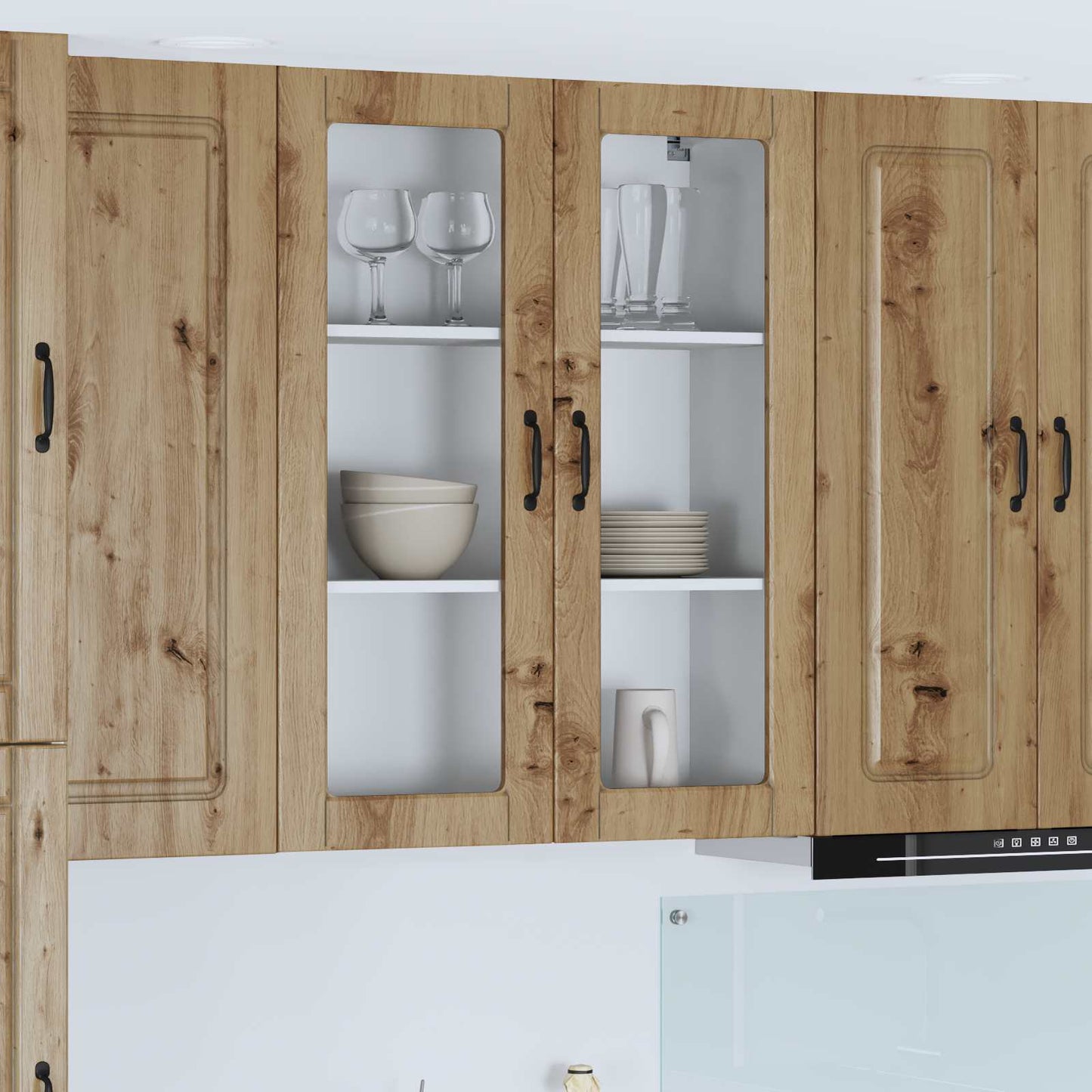 JUNG Vida Küchenschrank Kalmar Artisan-Eiche 80 x 31 x 100 cm