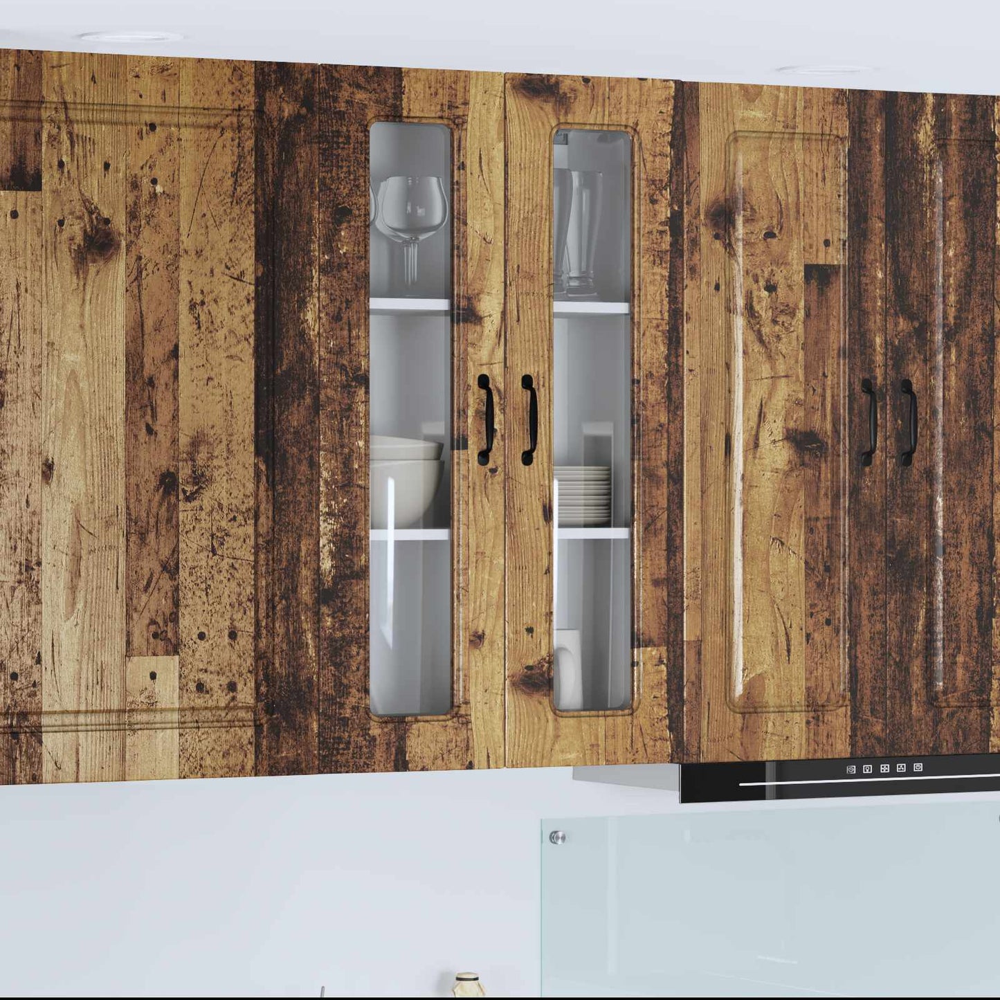 JUNG Vida Küchenschrank Kalmar Altholz 60 x 31 x 100 cm Holzwerkstoff