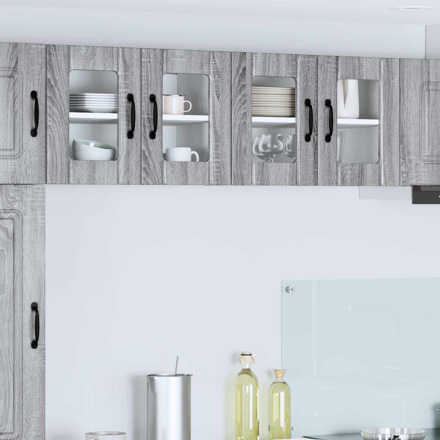 JUNG Vida Küchenschrank 2 pcs Graues Sonoma 60 x 31 x 40 cm Holzwerkstoff