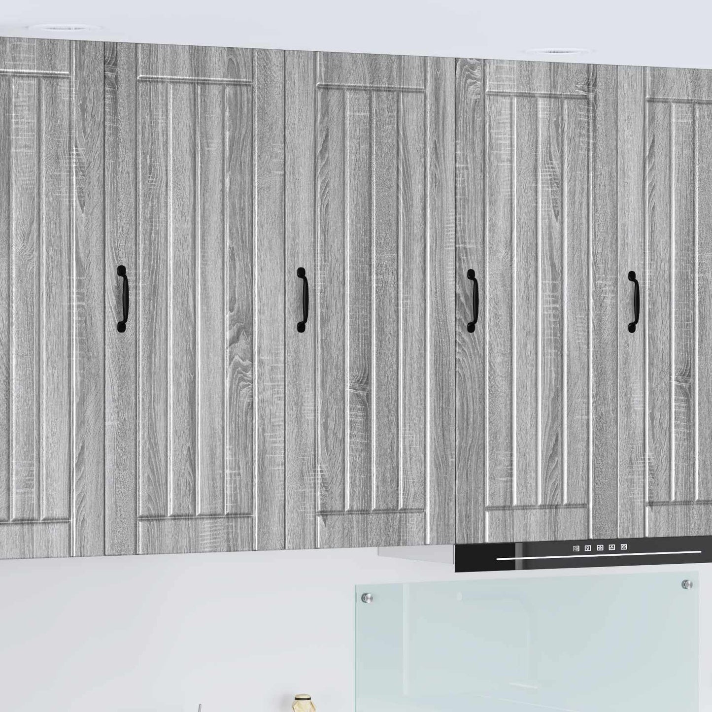 JUNG Vida Küchenschrank Graues Sonoma 40 x 31 x 100 cm Holzwerkstoff