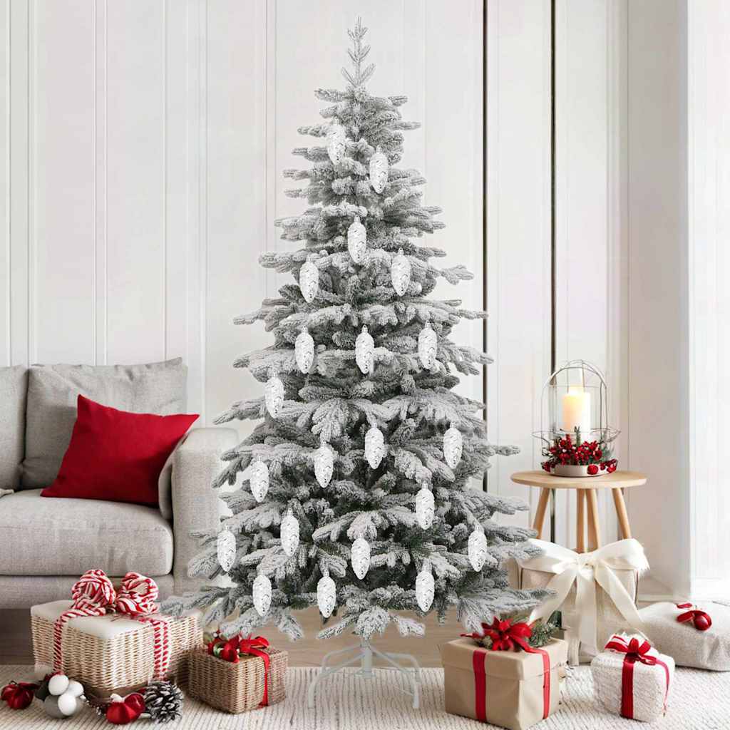 JUNG Vida Weihnachts-Tannenzapfen Ball 40 pcs Silber Kunststoff