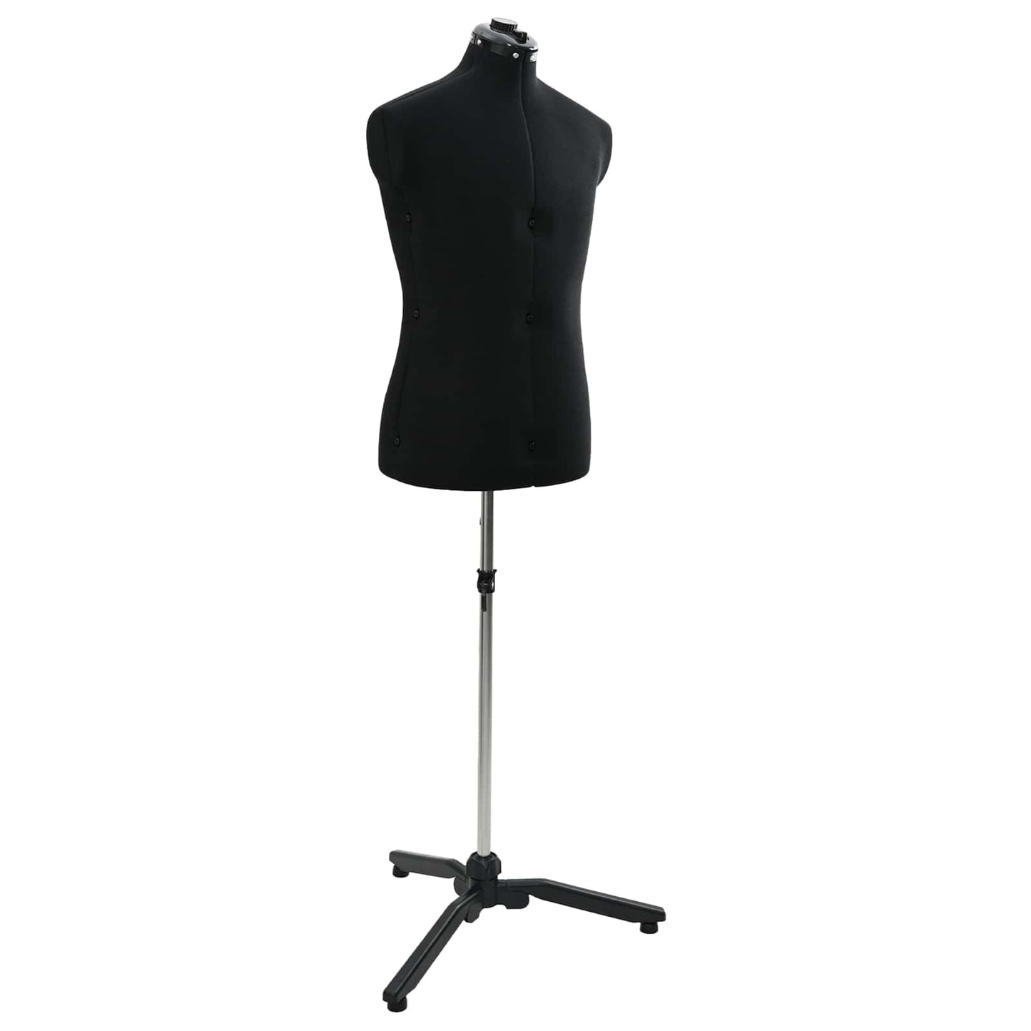 JUNG Vida Verstellbare Kleiderform für Damen Schwarz 37,5-45,5 Zoll Stoff