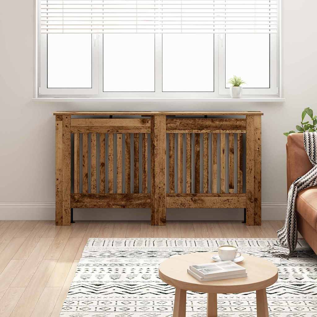 JUNG Vida Heizkörperabdeckung Altholz 152 x 19 x 81,5 cm Holzwerkstoff