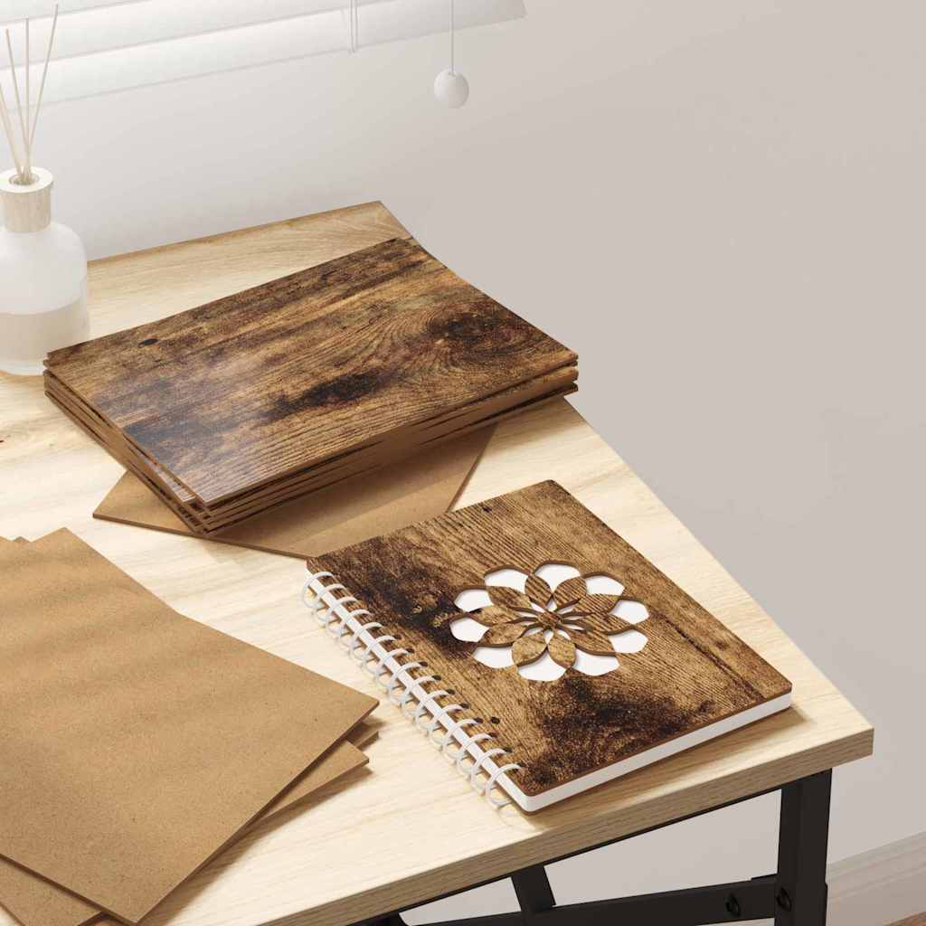 JUNG Vida Dekoplatten 150 pcs Geräucherte Eiche 21 x 30 x 0,27 cm