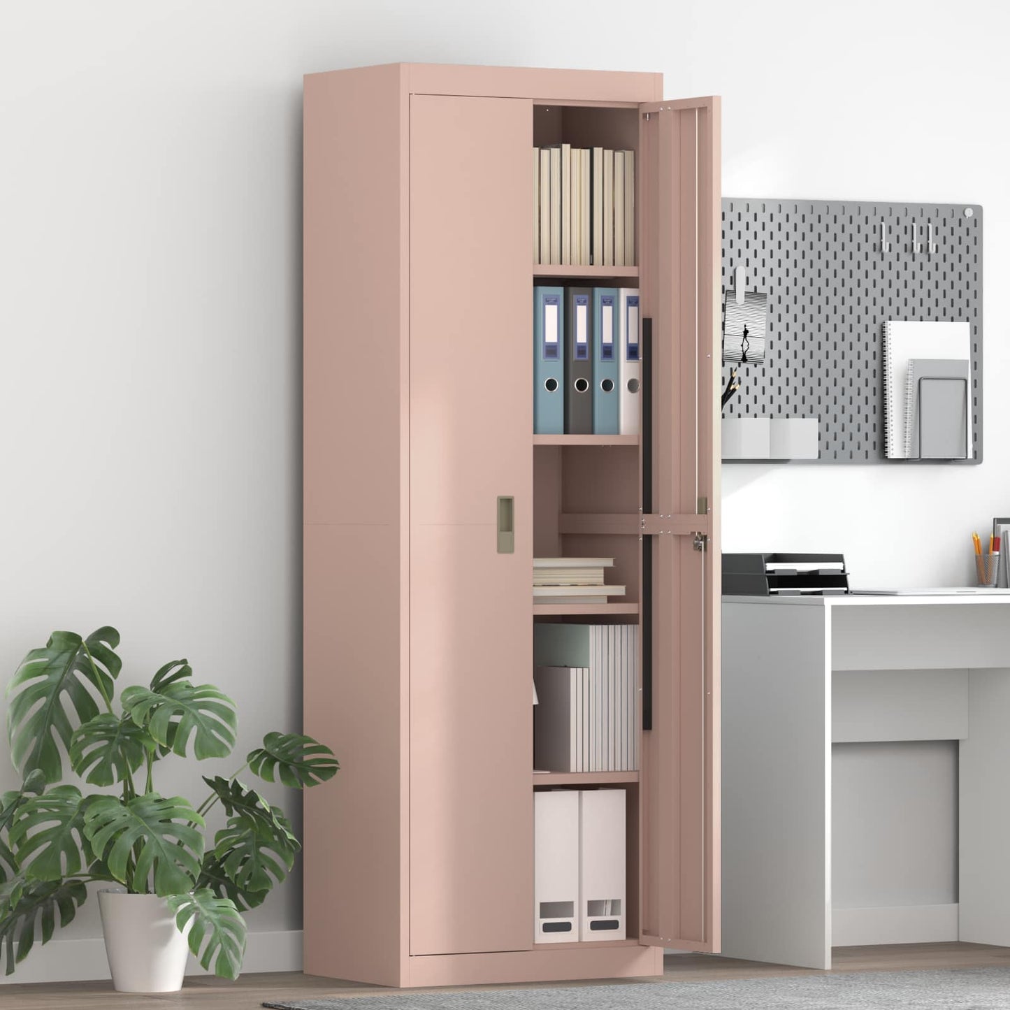 JUNG Vida Aufbewahrungsschrank 2 pcs Rosa 60 x 40 x 180 cm Stahl