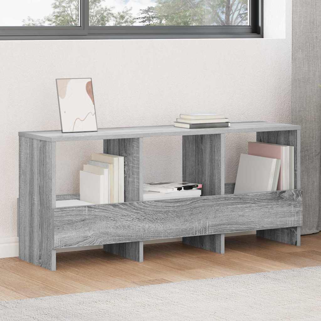 JUNG Vida Magazinregal Graues Sonoma 102 x 30 x 45 cm