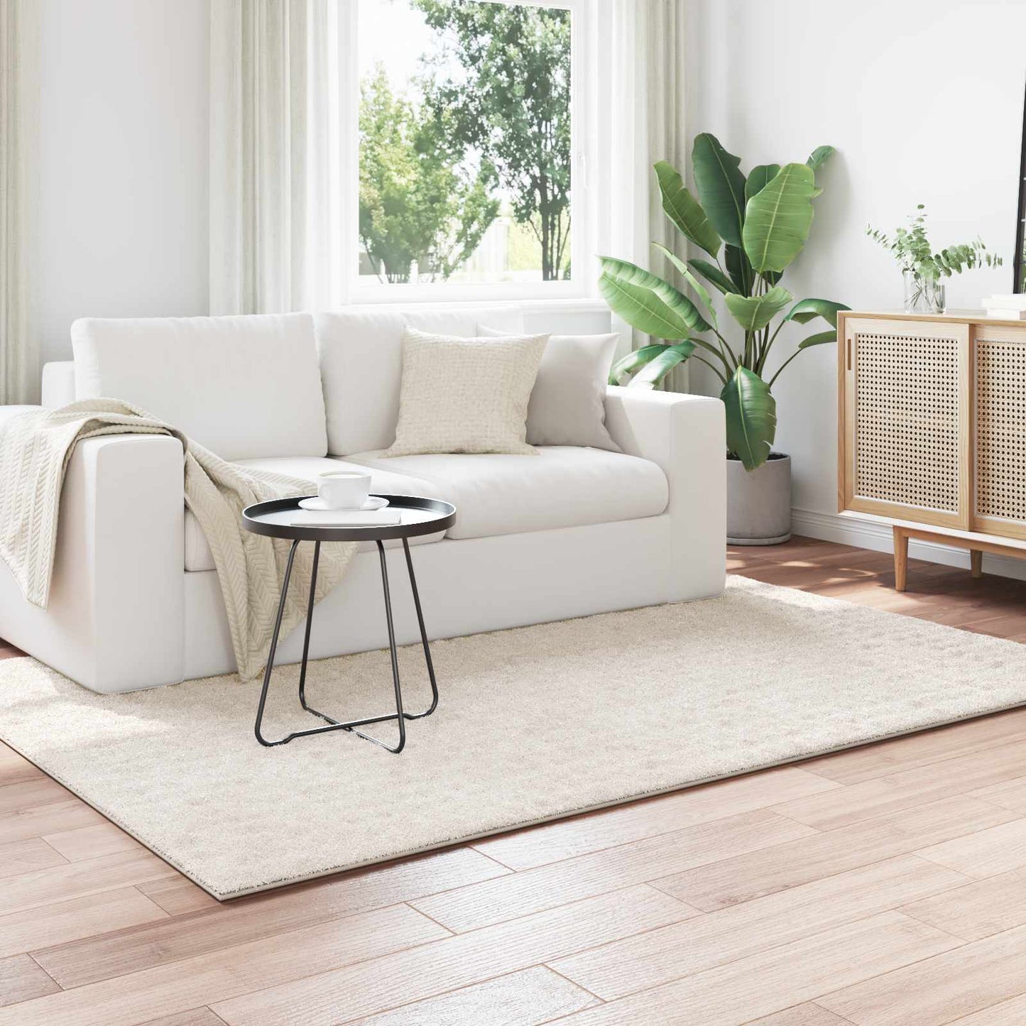 JUNG Vida Bereichsteppiche HUARTE Creme 230 x 160 cm Polyester