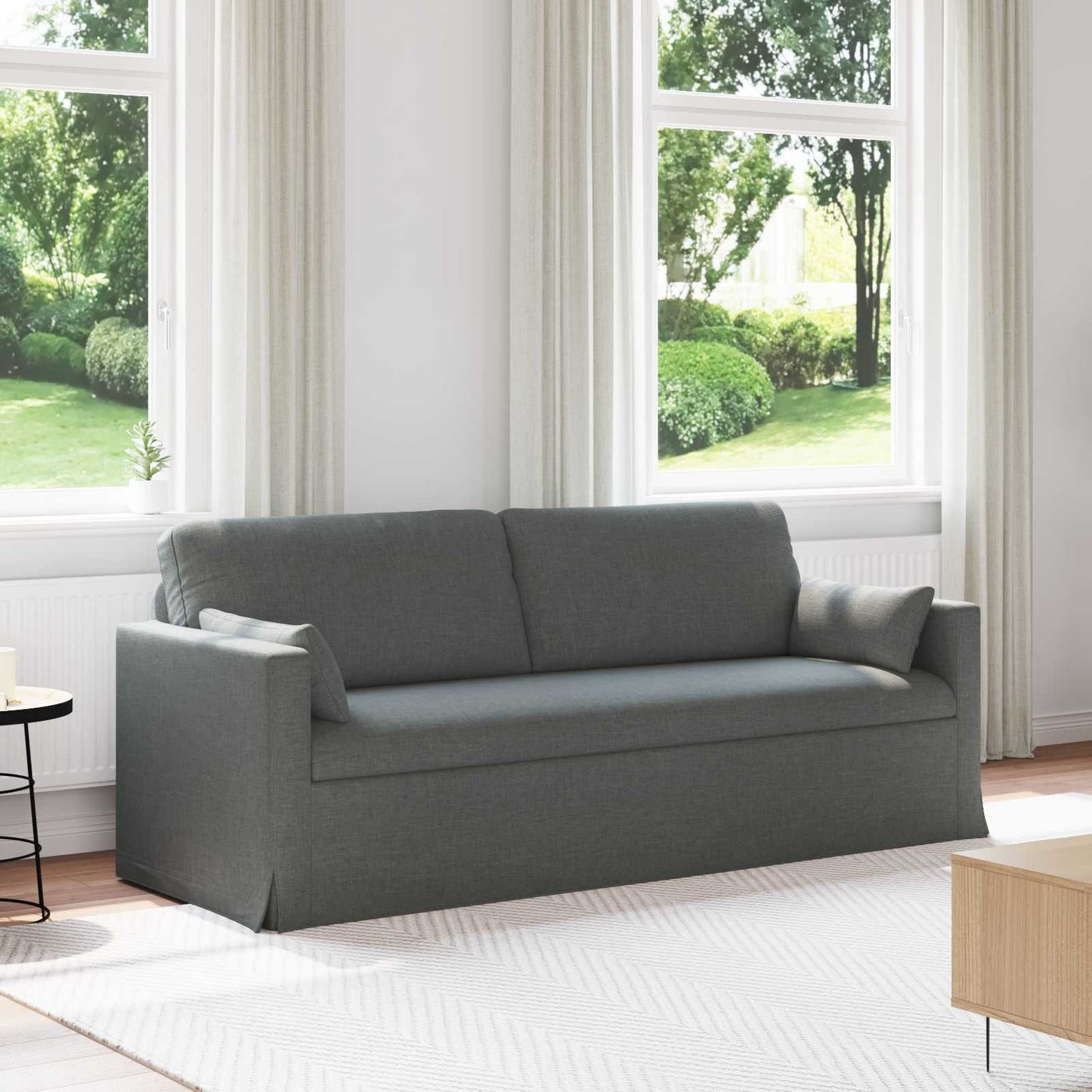 JUNG Vida Sofa Dunkelgrau Gesamtabmessungen: 198 x 78 x 80 cm (B x T x H)