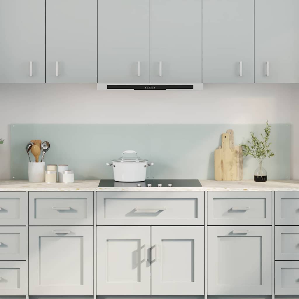 JUNG Vida Küchenrückwand 2 pcs Weiß 100 x 40 cm Gehärtetes Glas