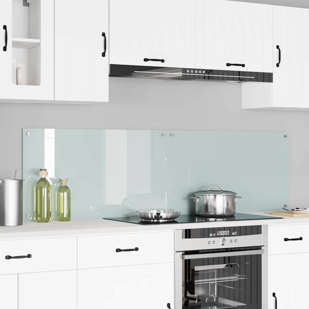 JUNG Vida Küchenrückwand 2 pcs Weiß 90 x 50 cm Gehärtetes Glas