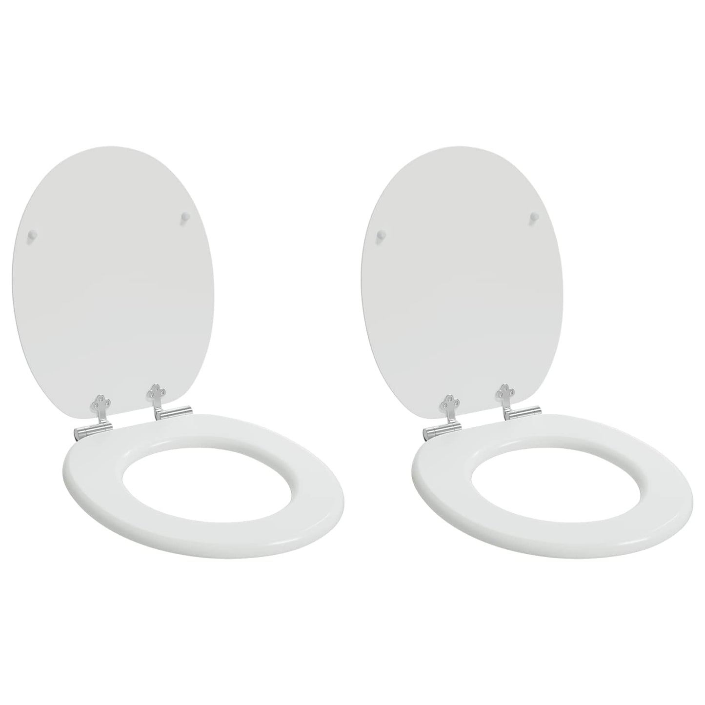 JUNG Vida Toilettensitz 2 pcs Weiß 44 x 38 cm MDF-Platte