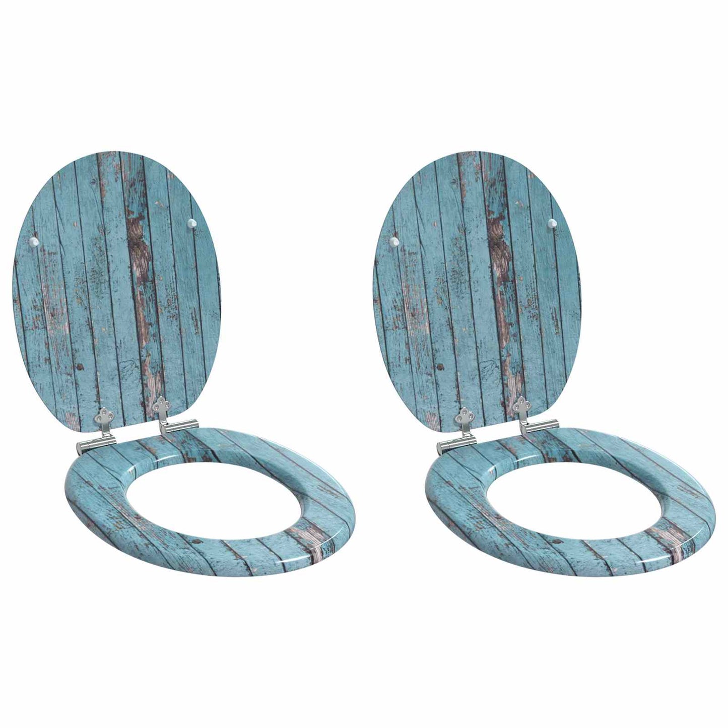 JUNG Vida Toilettensitz 2 pcs Blau 44 x 38 cm MDF-Platte
