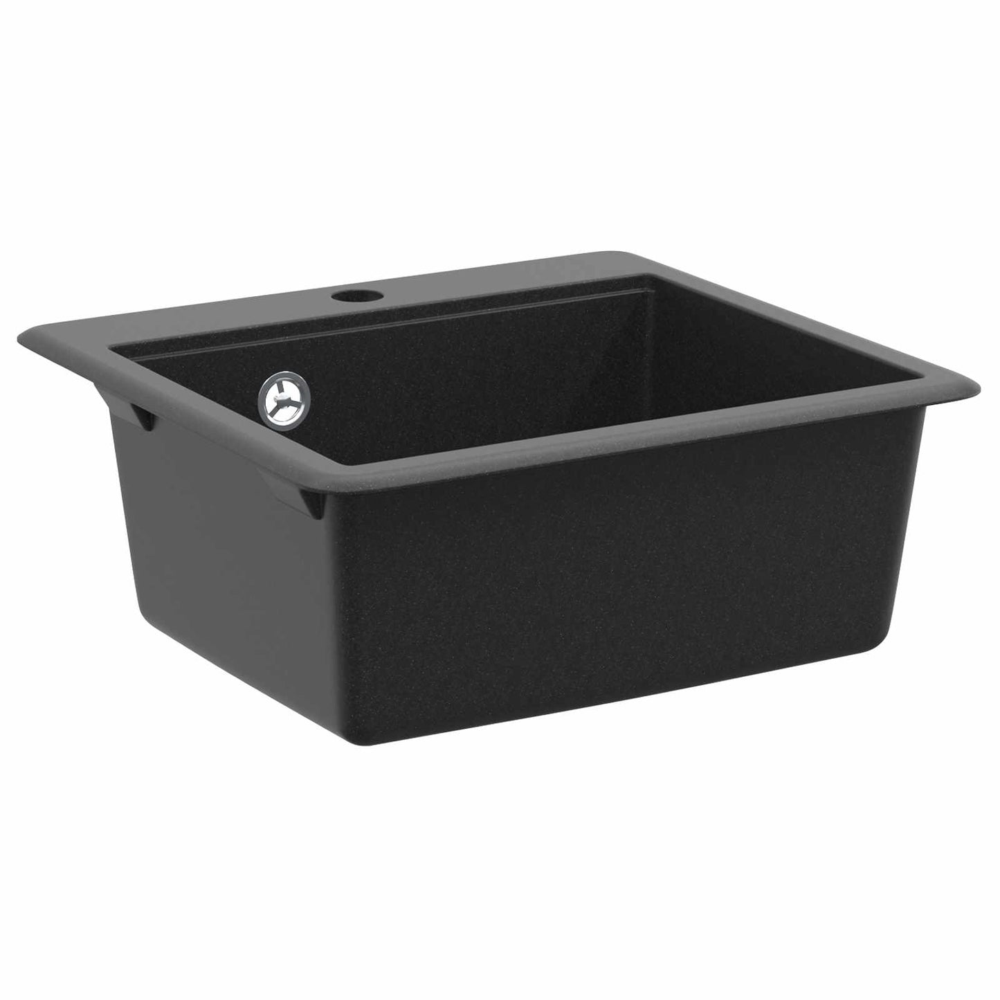 JUNG Vida Waschbecken Schwarz 470 x 440 mm Granit