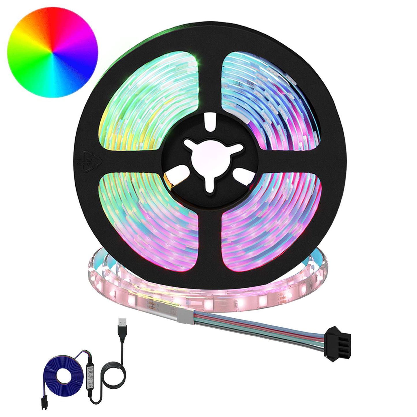 JUNG Vida LED Streifen 2 pcs Schwarz und Transparent 3000 mm