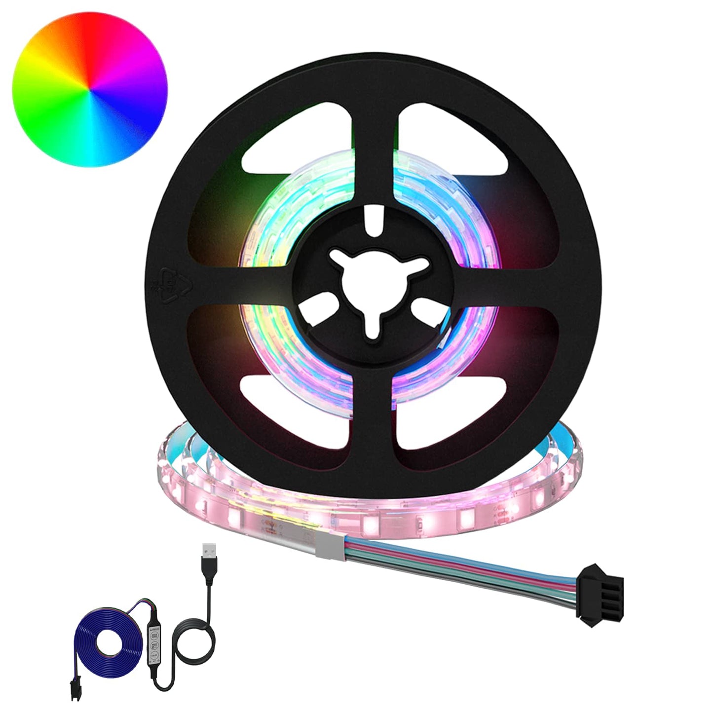 JUNG Vida LED Streifen 2 pcs Schwarz und Transparent 400 mm
