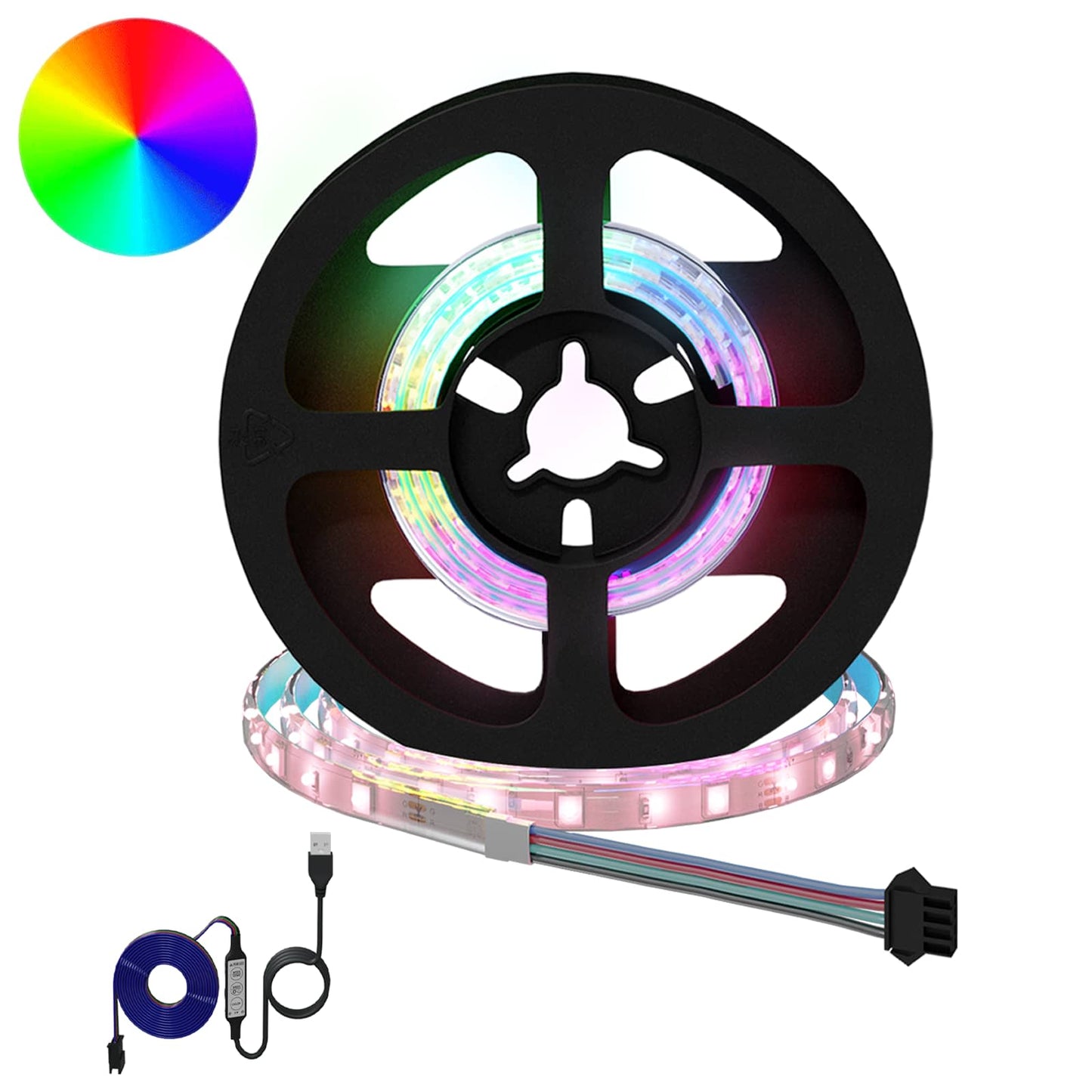 JUNG Vida LED Streifen 2 pcs Schwarz und Transparent 450 mm