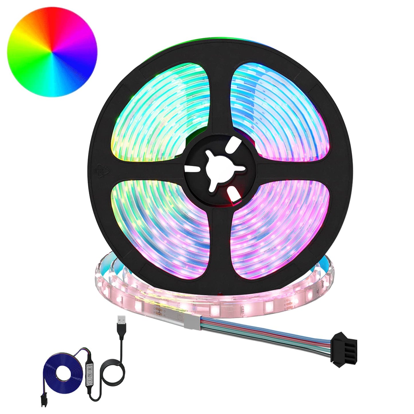 JUNG Vida LED Streifen 2 pcs Schwarz und Transparent 5500 mm