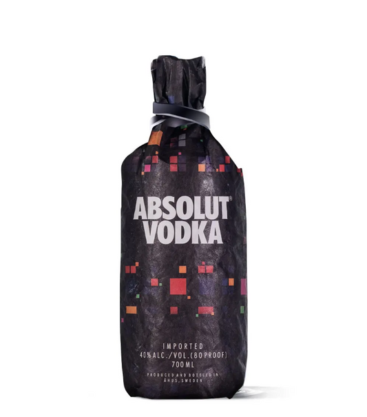 Absolut Vodka Flourish 0,7L | 40% Vol | Limited China Edition 2019 | Paper Wraps Wodka | Sammler Vodka Flasche | Chinesisch Vodka | Sammlerstück |