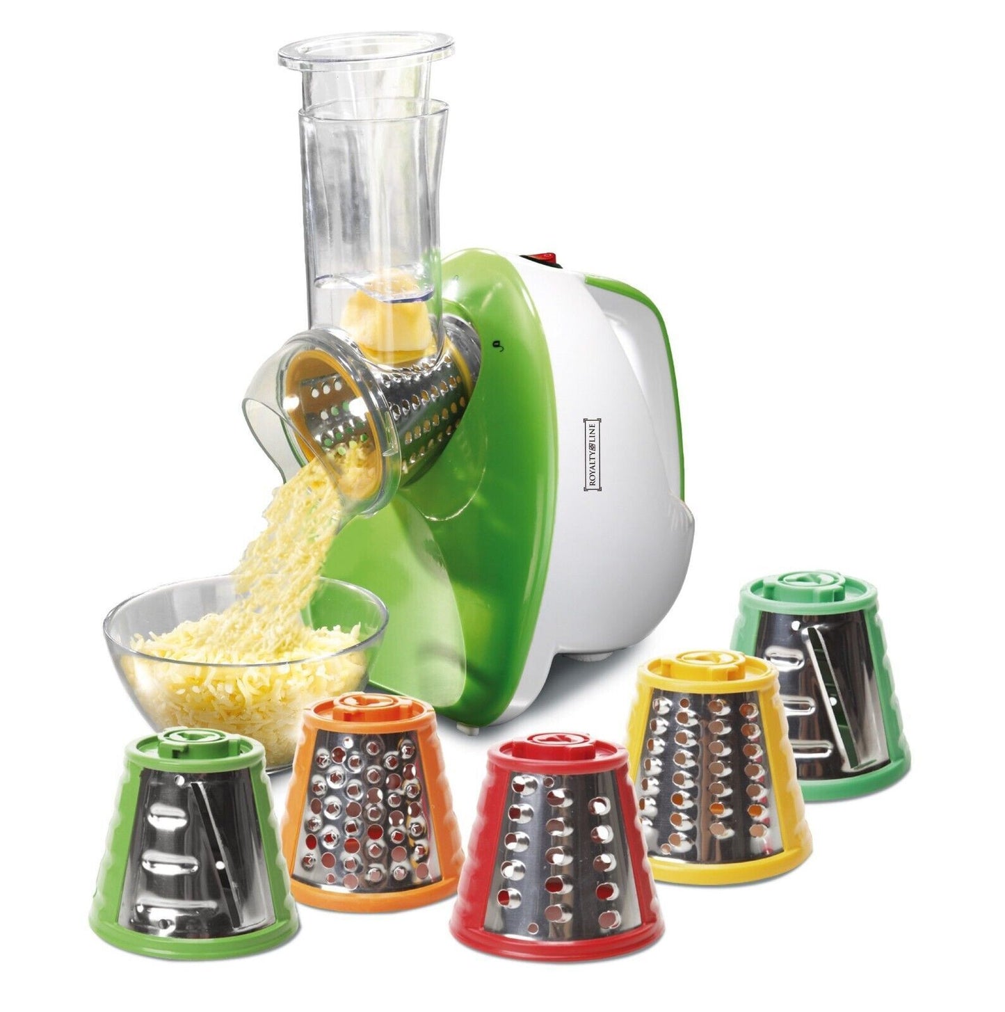 Blaupunkt VS-150 Wiederaufladbarer Elektrischer Gemüseschneider – 150 W, Kabellose Nutzung, Edelstahlklingen, Für Gemüse, Obst, Käse, Nüsse, Schneiden, Reiben, Raspeln, Flexible Küche, Leicht zu reinigen