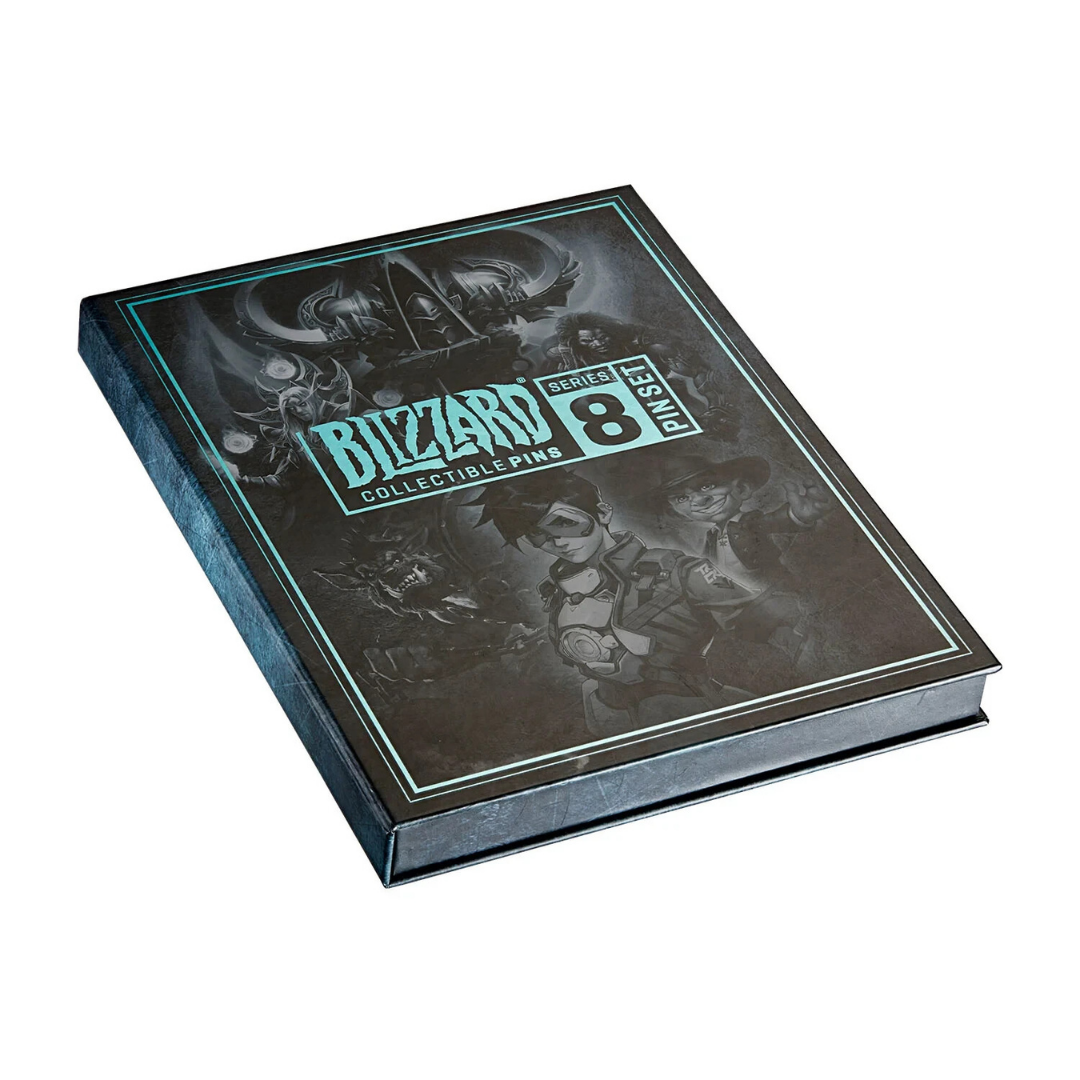 Blizzard Series 8 Sammler-Pin-Set – Limitierte Collector’s Edition mit 11 Gaming-Pins aus World of Warcraft, Overwatch, Diablo, StarCraft – Hochwertige Emaille-Pins mit Blizzard-Präsentationsbox