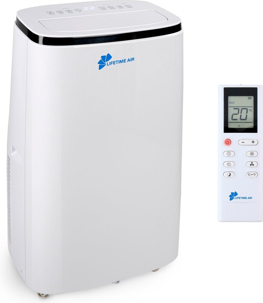 Commodoor Mobile Klimaanlage 16000BTU 40L 3in1 Klimagerät – Luftkühler, Ventilator, Luftbefeuchter mit Fernbedienung, leise & energieeffizient 65dB