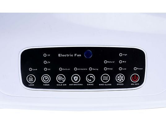 Commodoor Mobile Klimaanlage 70W 8L 3in1 Tragbar Klimagerät – Luftkühler, Ventilator, Luftbefeuchter mit Fernbedienung, leise & energieeffizient 65dB