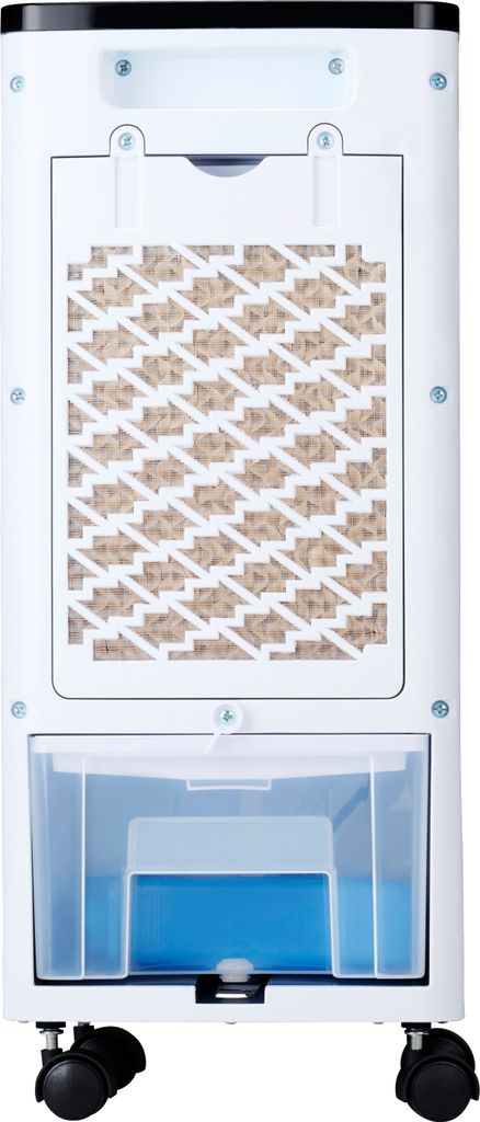 Commodoor Mobile Klimagerät 80W 4L 3in1 Tragbar Klimaanlage, Luftkühler, Ventilator, Luftbefeuchter mit Fernbedienung, leise & energieeffizient 55dB