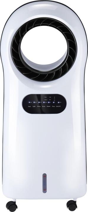 Commodoor Mobile Klimaanlage 110W 3,5L 3in1 Klimagerät – Luftkühler, Ventilator, Luftbefeuchter mit Fernbedienung & LED, leise & energieeffizient 55dB