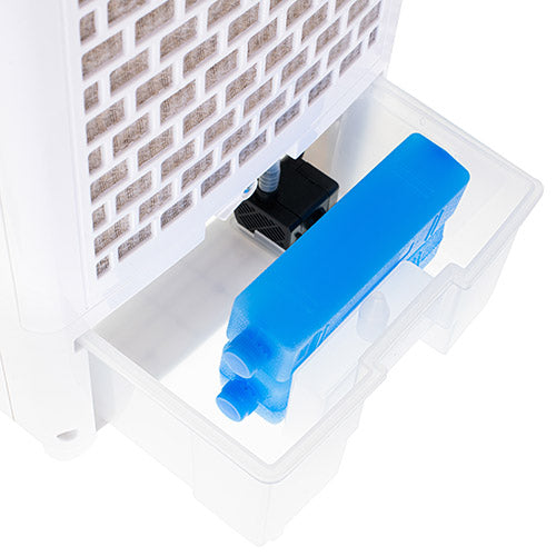 Commodoor MS 7856 Propeller Mobile Klimaanlage 80W 2L 3in1 Klimagerät – Luftkühler, Ventilator, Luftbefeuchter mit Fernbedienung, 59,4 dB - 8h Timer