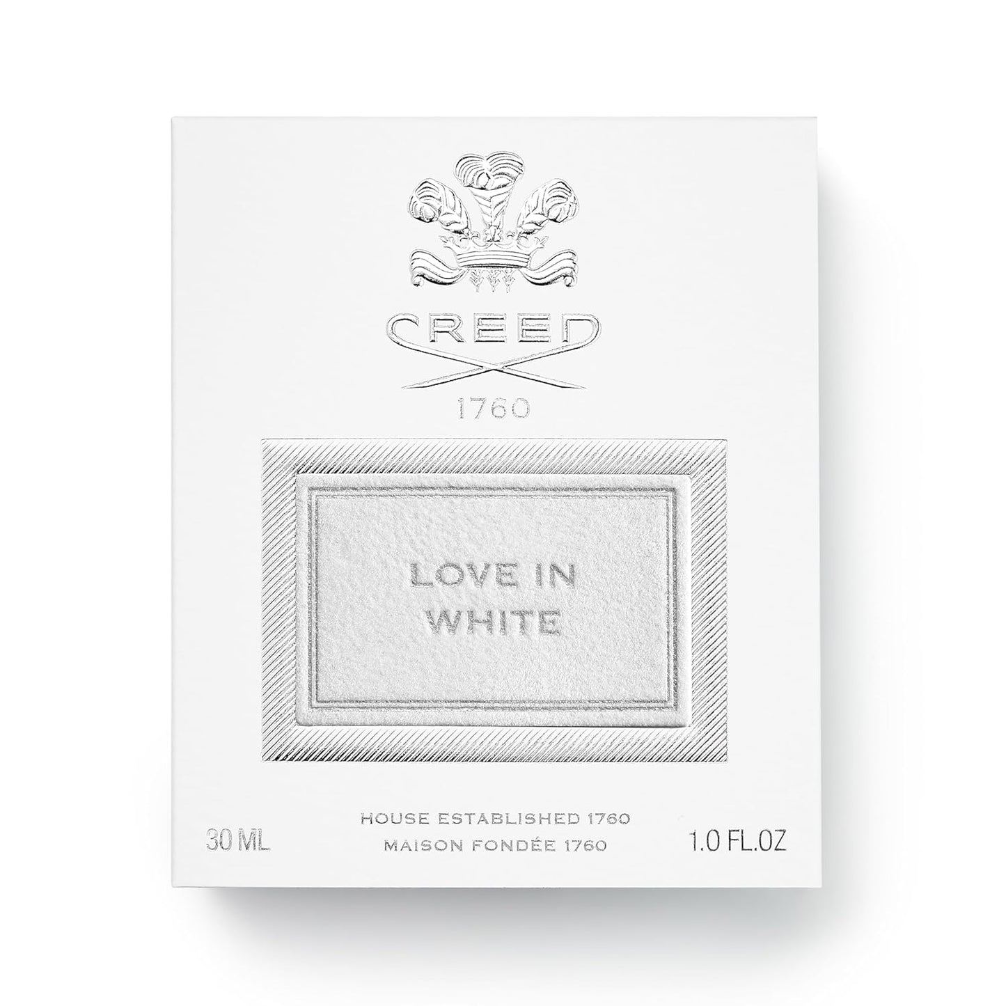 Creed Love in White Eau de Parfum Damenparfum 30ml Blumiger Duft Luxusparfum EdP Frauenparfüm Weißer Flakon Hochwertiges Damen Eau de Parfum für Elegante Frauen