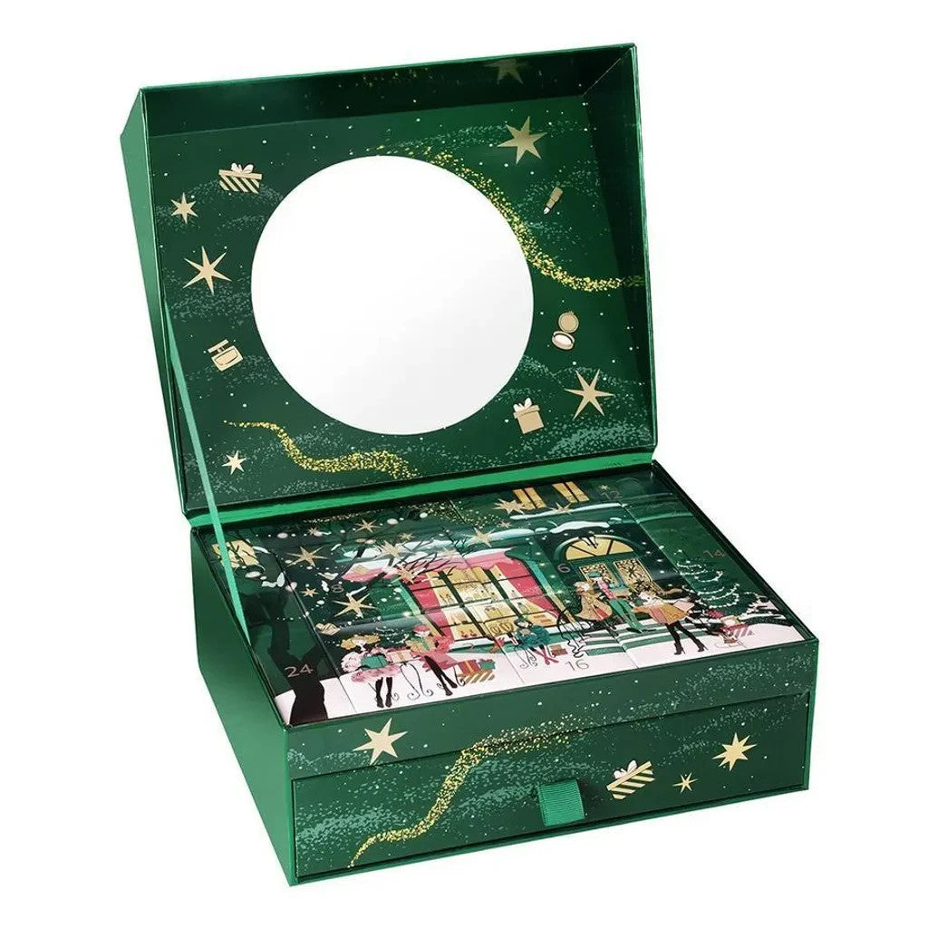 Douglas Luxury Frauen Adventskalender 2025 Beauty Kalender, Make-up, Lippenstift, Lipgloss, Lipliner, Mascara, für Damen und Frau Advent ( Wert 180€ )