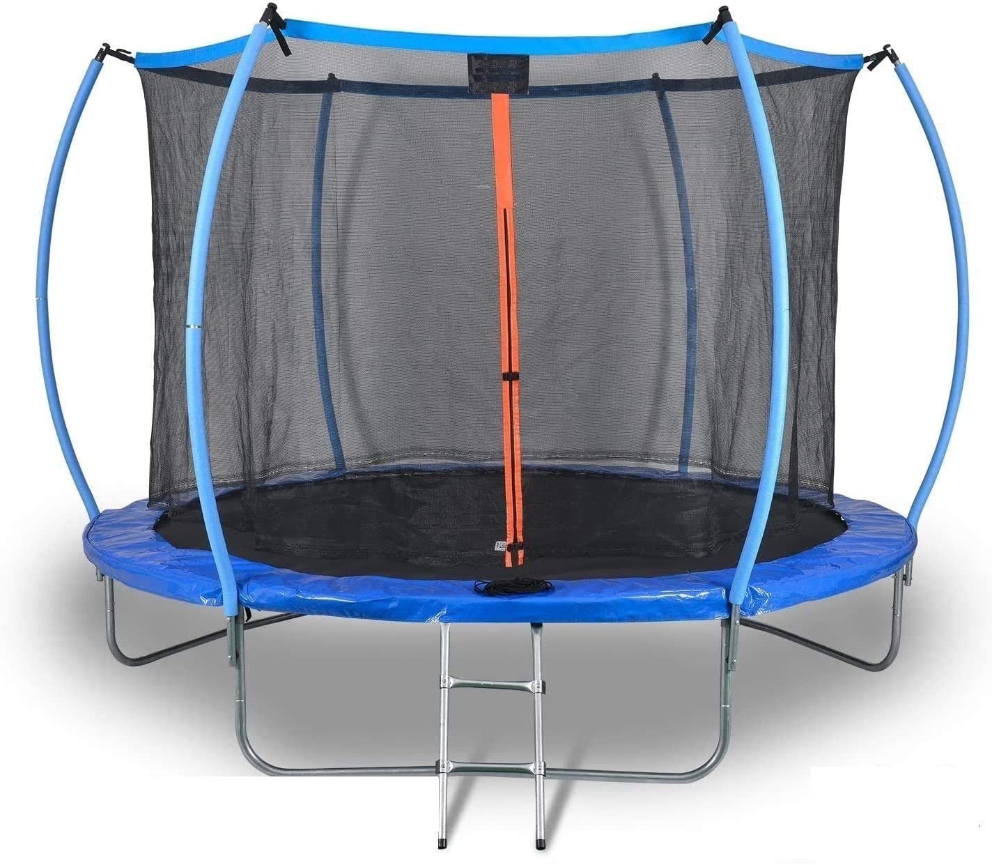 DUNLOP Trampolin 305 cm, TÜV geprüft Gartentrampolin Outdoor, Fitness Trampolin für Kinder und Erwachsene, belastbar bis 200 kg, robustes Sicherheitsnetz, hochwertige Sprungmatte, TÜV zertifiziert, Outdoor Trampolin