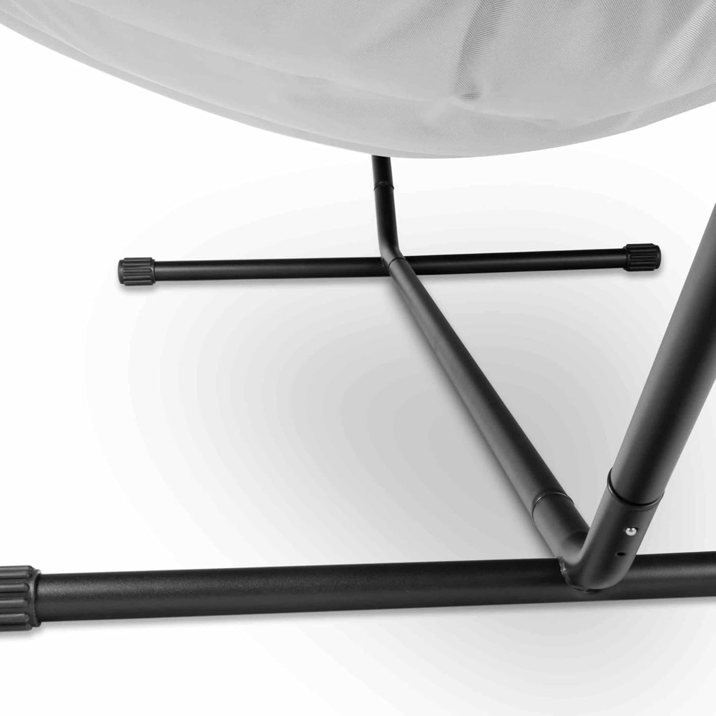 Fatboy Headdemock Deluxe Grau, Hängematte für Zwei, mit Metallgestell, Kissen, Abdeckung, Tragetasche, Outdoor geeignet, UV-beständig, Wasserabweisend, Schmutzabweisend, 150kg Tragkraft, für Garten & Terrasse