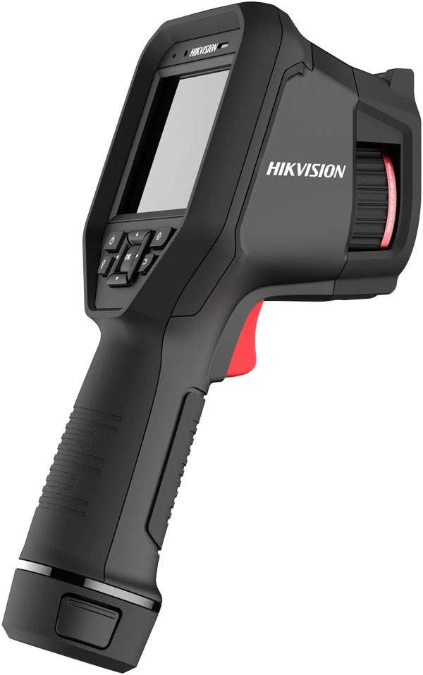 Hikvision DS-2TP21B-6AVF/W Portatif Fiebermessung Wärmebildkamera, 160 x 120 Pixel, 40 mK Empfindlichkeit, Wireless LAN Live-Ansicht, 16 GB Speicher, USB-C, IP54, Lithium-Ionen Akku