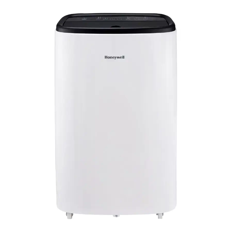 Honeywell HJ14CESAWK Mobile Klimaanlage 14000 BTU Klimagerät 3in1 Luftentfeuchter Ventilator mobiles Klimasystem Raumklimagerät Fensterkit Abluftschlauch Fernbedienung Timer Schlafmodus
