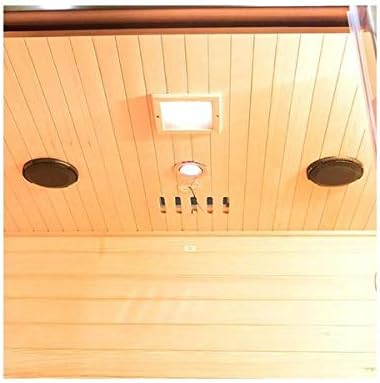 Le meilleur prix Infrarotsauna Spectra 2 Personen | Dual Healthy Quarz- und Magnesiumstrahler | Full Spectrum Infrarotkabine mit Farbtherapie, LED & Digitalsteuerung | Fichtenholz Heimsauna Premium