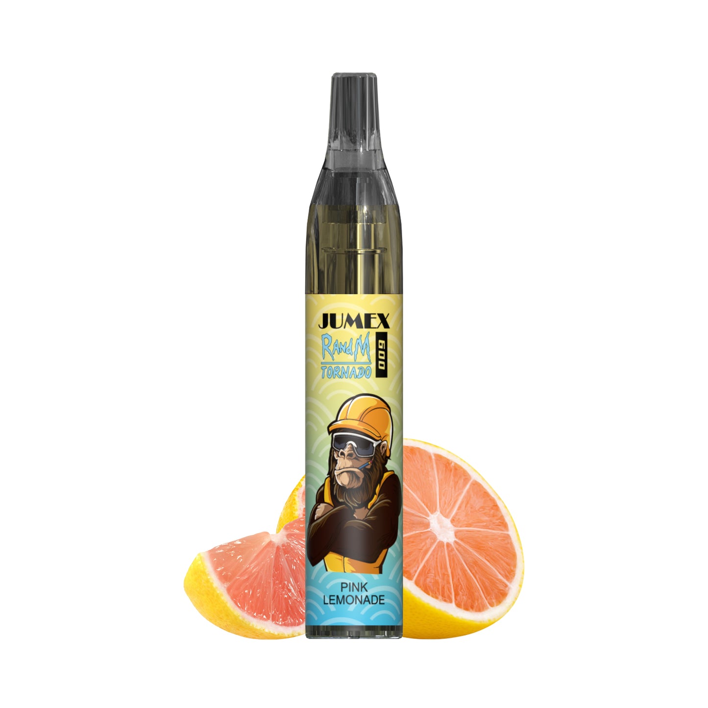 JUNG Jumex 600 Pink Lemonade Vape Nikotinfrei Einweg 600 Züge, Pink Lemonade Geschmack, Frisch und fruchtig, Einweg E-Zigarette, Drahtspule Heizkern, LED Farbanzeige, Kein Nachfüllen erforderlich, 600 Züge