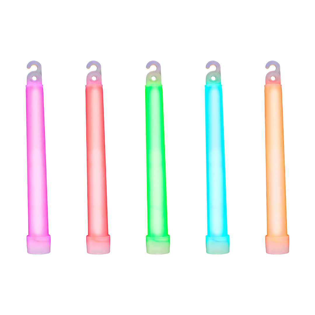 JUNG Leuchtstab Glow In The Dark 5 Tlg Ø1 5x15cm Bunt Partylicht Festival Glowstick Leuchtstäbe Starkes Licht Nacht Event Feier Tragbar Leicht Kompakt