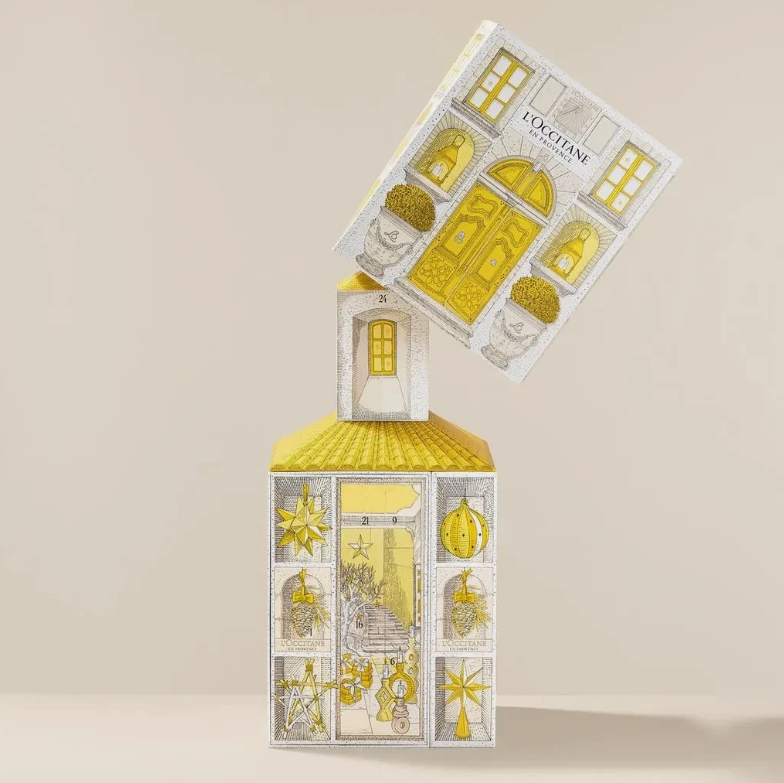 L’Occitane Luxus Beauty Adventskalender 2025 Hautpflege Körperpflege Düfte Cremes, Parfume, für Frauen und Mädchen Advent Kalender ( Wert 350€ )