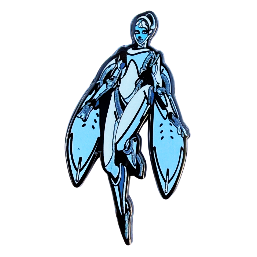 Overwatch Echo Blizzard Series 8 Sammlerpin Metallanstecker – Limitierter mehrfarbiger Charakter-Pin für Gamer und Sammler – Hochwertige Overwatch Figur-Anstecknadel als Fanartikel