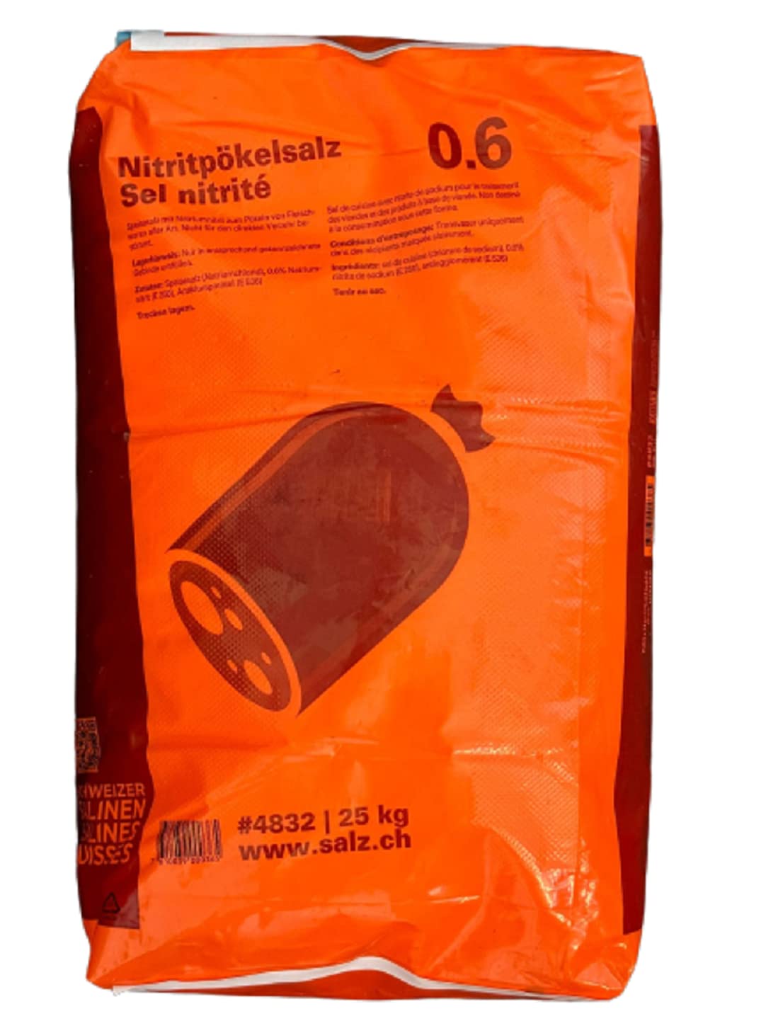 Jung 25kg Nitritpökelsalz NPS Großgebinde für professionelle Fleisch- und Wurstherstellung – Feines Konservierungssalz zur Herstellung von Schinken, Rohwurst, Speck & Brühwurst