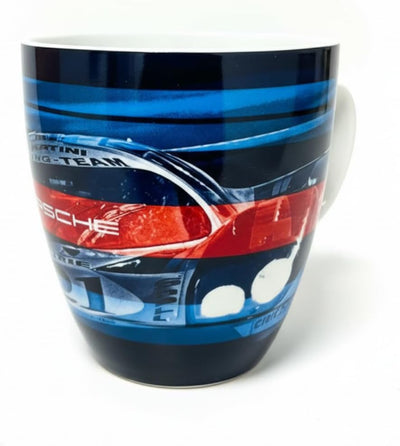 Porsche 917 Long Tail Martini Racing Limitierte Sammlertasse, Limited Editon, Kaffeebecher Becher, Kaffeetasse Design, aus Porzellan, Sammler Stück, Tasse, Spülmaschinenfest